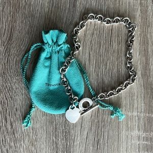 Tiffany & Co. Heart Tag Toggle Necklace